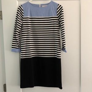 Ann Taylor Loft Stripe Dress - XSP New